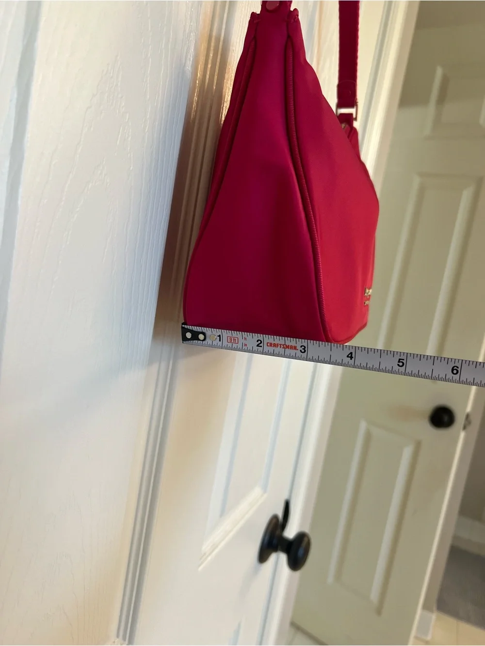 kate spade Raspberry Pink Shoulder Bag with Gold Hardware